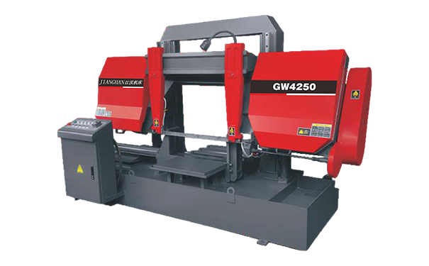 樟树GW4250双柱龙门卧式带锯床