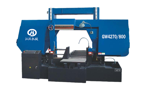 樟树GW4270/800双柱龙门卧式带锯床